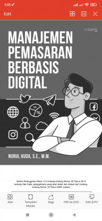 Image of Manajemen Pemasaran Berbasis Digital