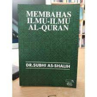 Image of Membahas ilmu-ilmu Al-Qur\'an