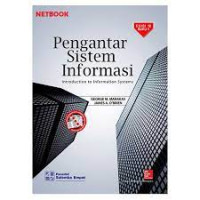 Image of Pengantar sistem informasi = introduction to information systems