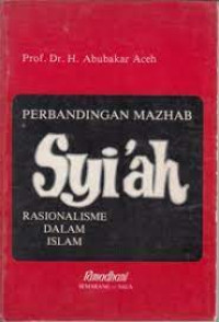 Image of Perbandingan Mazhab Syiah Rasionalisme Dalam Islam
