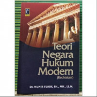 Image of Teori Negara Hukum Modern : Rechtstaat