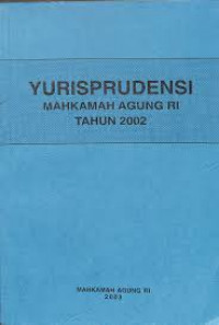 Image of Yurisprudensi Mahkamah Agung RI Tahun 2003